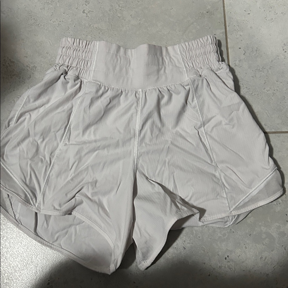 Lululemon Athletica Light Gray Shorts